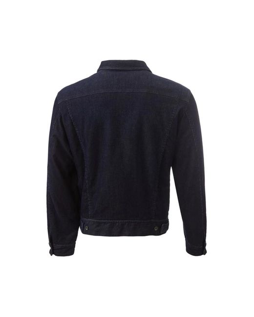 Lardini Blue Denim Jackets for men