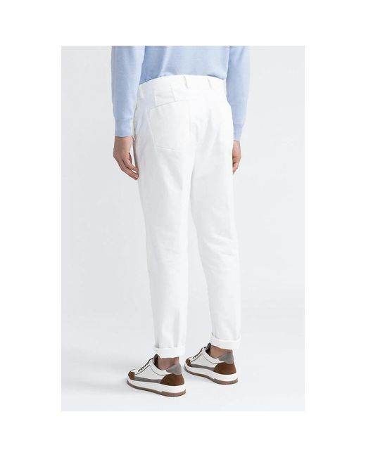Peserico Blue Chinos for men