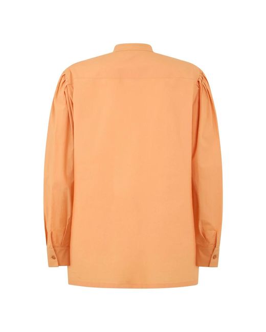 Alberta Ferretti Orange Blouses