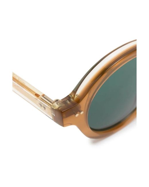 Cutler & Gross Green Braun/havanna sonnenbrille für den täglichen gebrauch