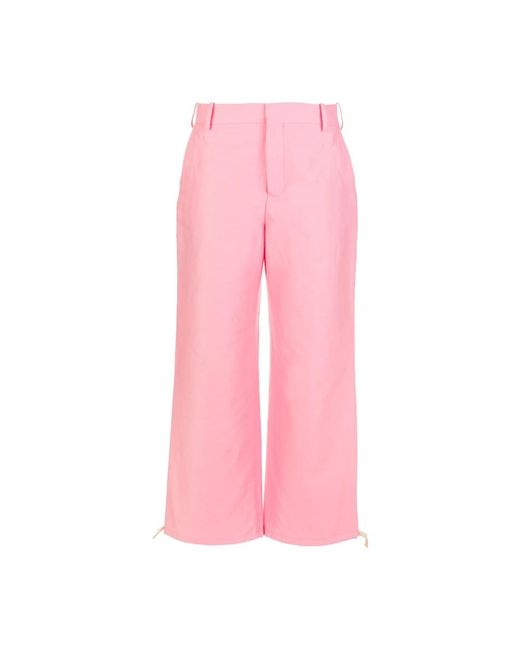 Marni Pink Wide Trousers