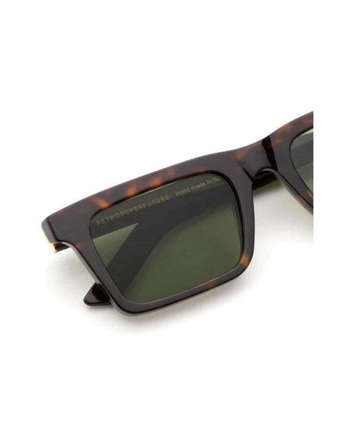 Retrosuperfuture Green Sunglasses