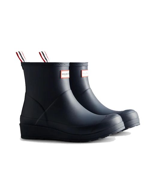 Hunter Rain Boots in het Blue