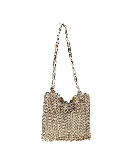 Rabanne Metallic Shoulder Bags