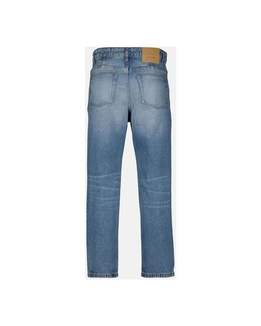 AMI Jeans ,Blauw ,Denim Straight Denim Jeans in het Blue voor heren