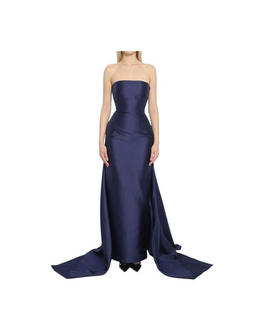 Solace London Blue Gowns