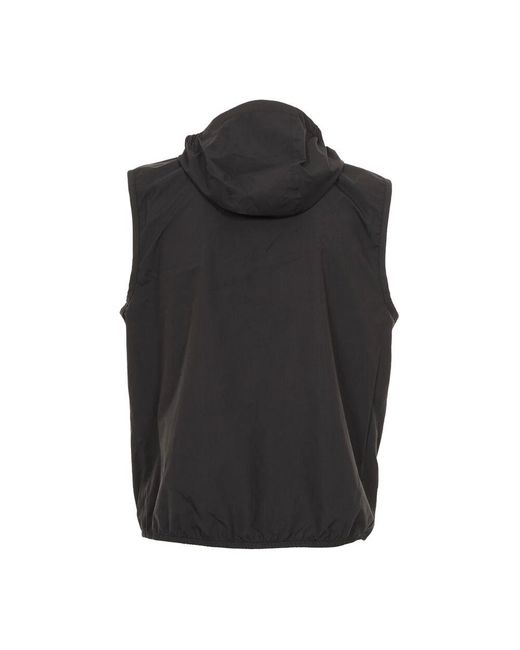 K-Way Schwarze Winddichte Jacke Valen in Black für Herren