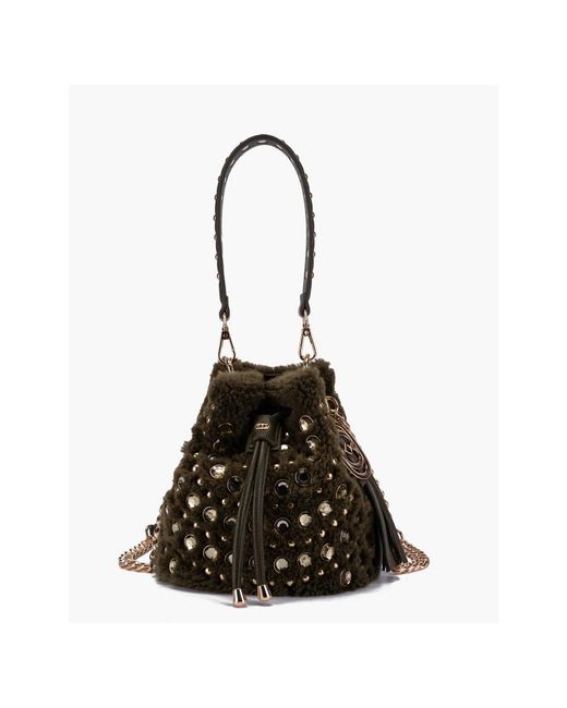 La Carrie Black Bucket Bags
