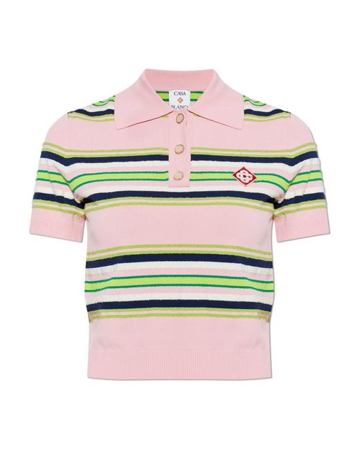 Casablanca Green Polo Shirts