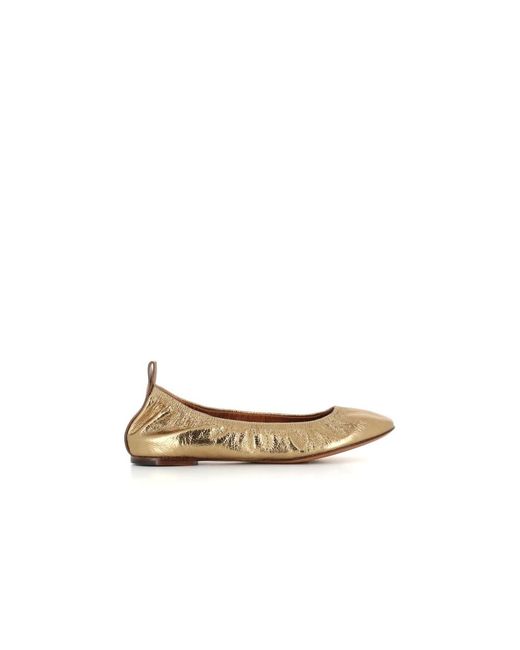 Lanvin De Ballerina Flat in het Metallic