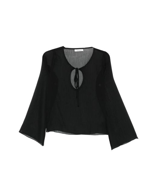 GIMAGUAS Black Blouses
