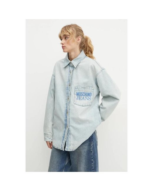 Moschino Denim Jacket in het Blue