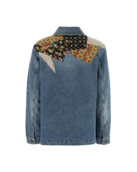 Valentino Garavani Blue Denim Jackets