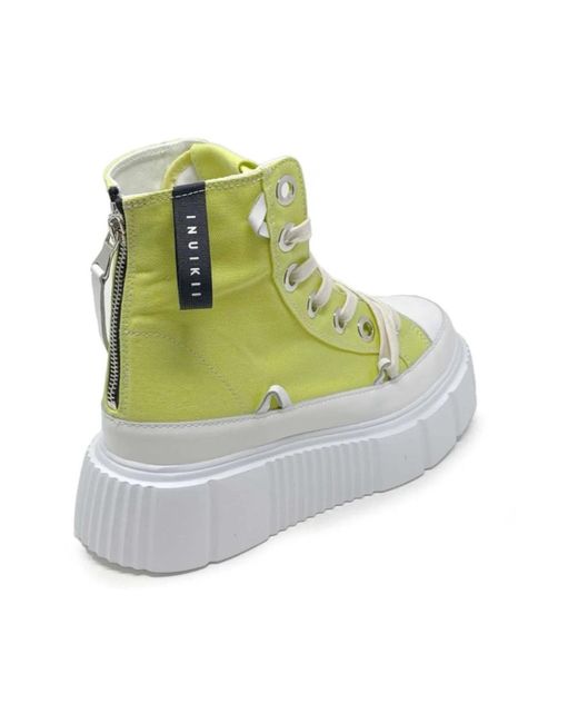Shoes > boots > lace-up boots Inuikii en coloris Green