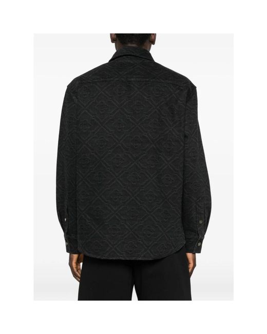 Casablanca Black Casual Shirts for men