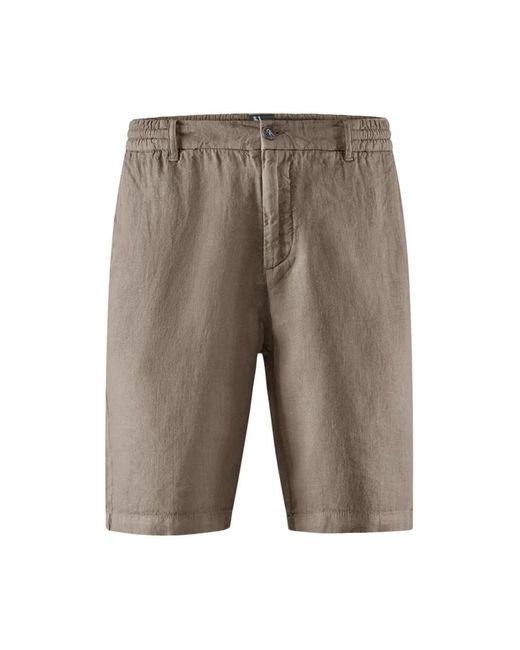Bomboogie Gray Casual Shorts for men