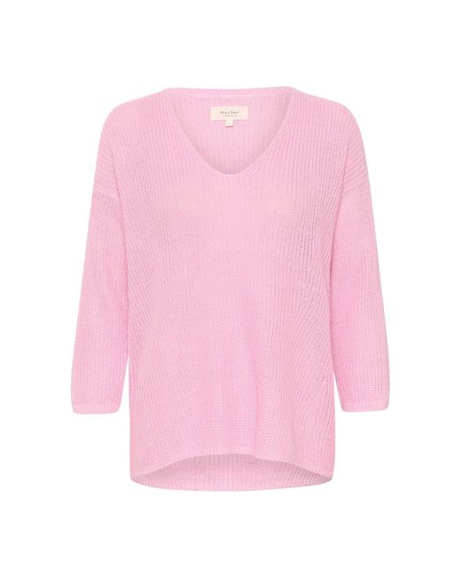 Part Two Pink Round-Neck Knitwear
