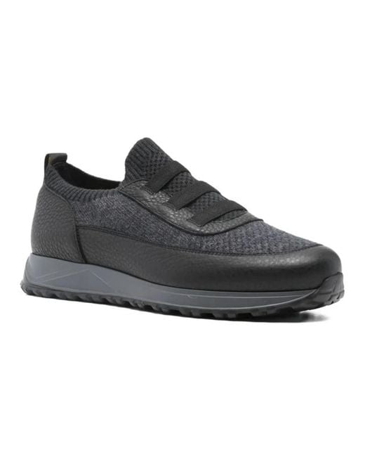 Doucal's Black Sneakers for men