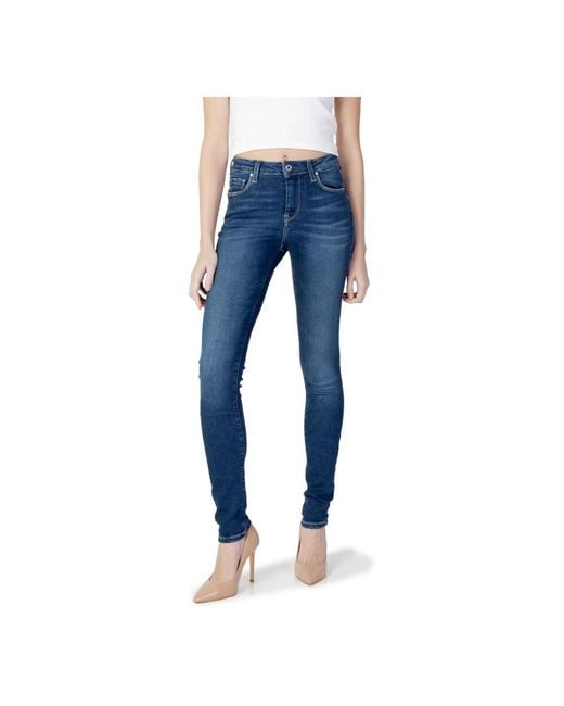Pepe Jeans Blue Skinny Jeans
