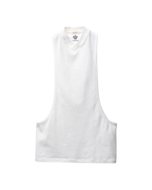 Versace White Polo Shirts