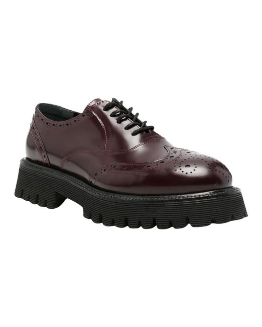 ADRIANNA FERETTI Brown Laced Shoes