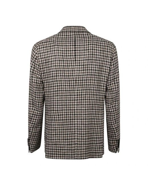 Tagliatore Jacket in het Gray voor heren