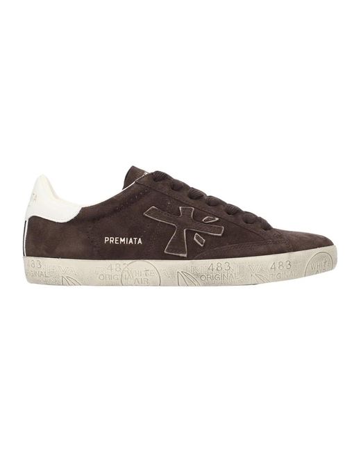 Premiata Steven Sneakers in Brown für Herren