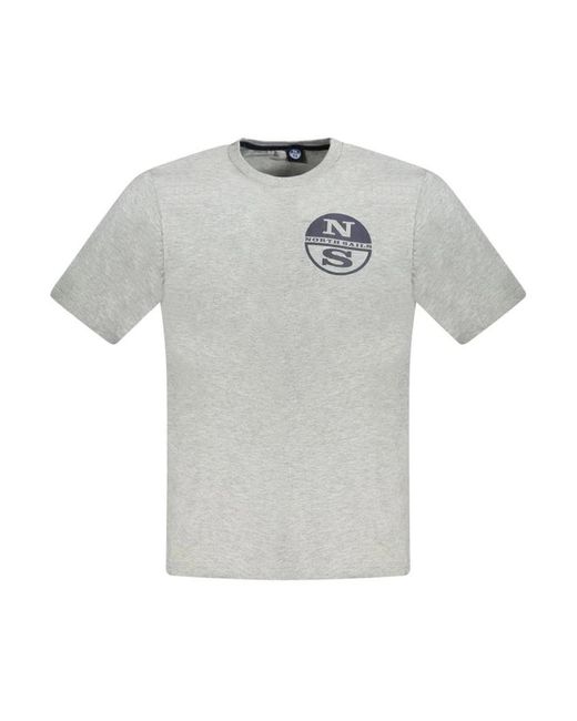 T-Shirts North Sails de hombre de color Gray