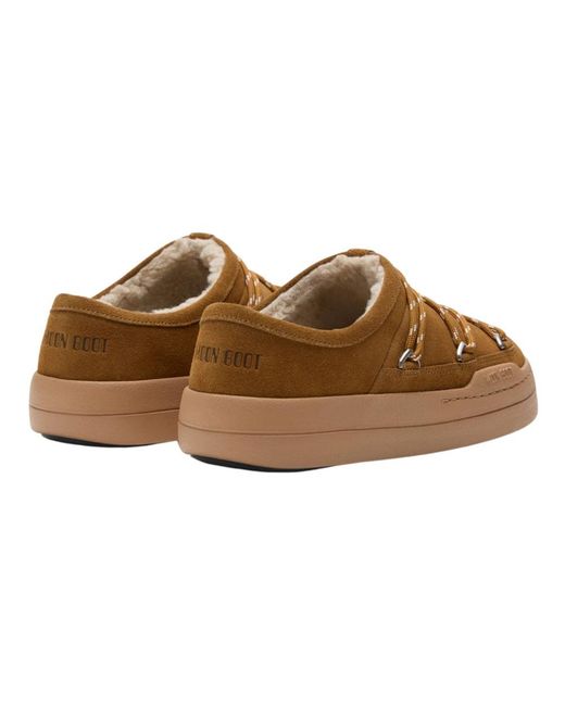 Moon Boot Brown Park Slipper