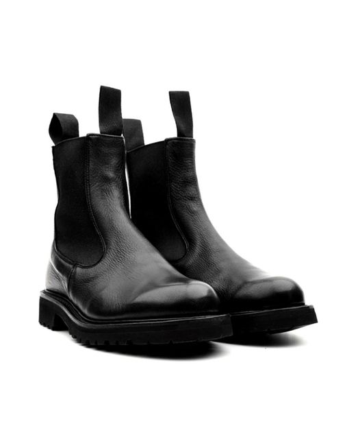 Tricker's Black Chelsea Boots