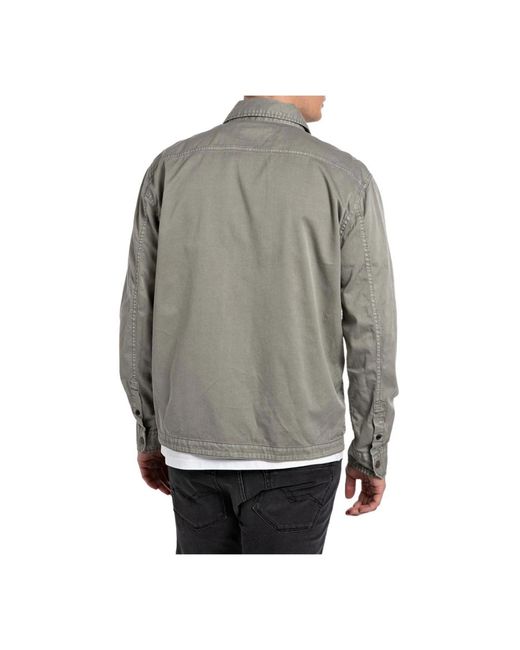 Jackets > light jackets Replay pour homme en coloris Gray