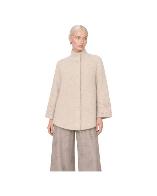 Kocca Natural Single-Breasted Coats
