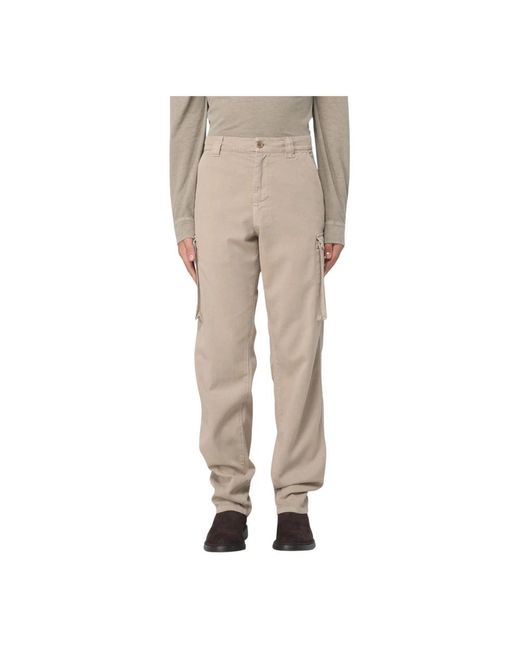 Straight Trousers Aspesi de hombre de color Natural