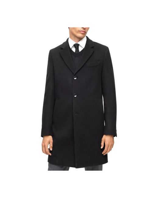 Boss Black Single-Breasted Coats for men