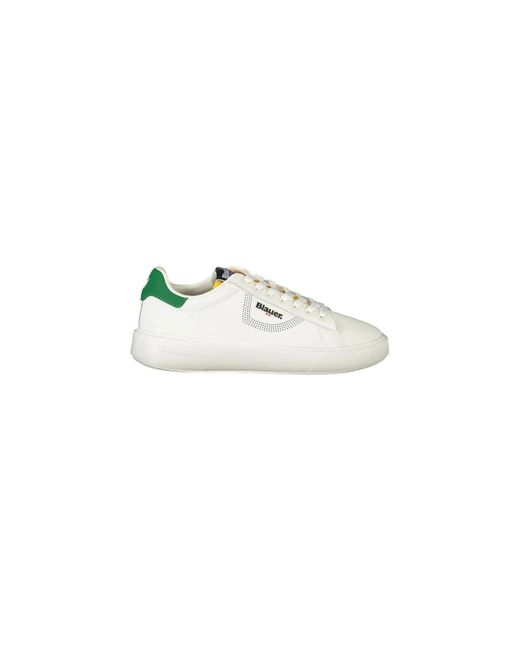 Blauer White Sneakers for men