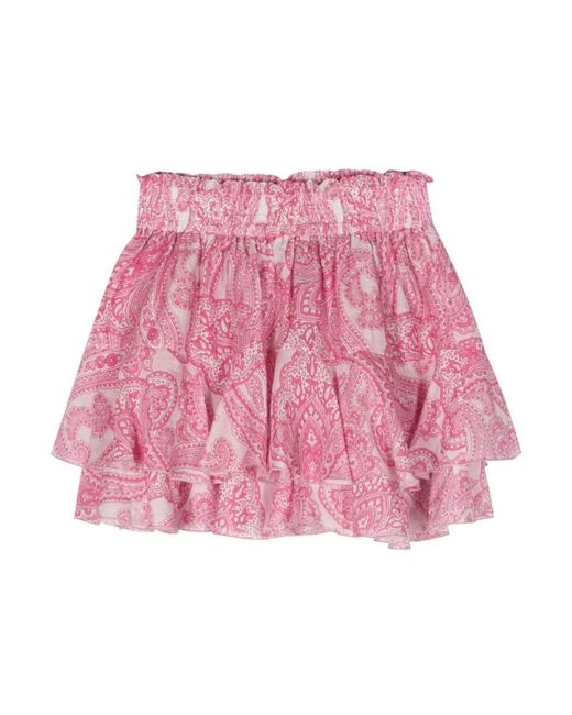 Mc2 Saint Barth Pink Short Skirts