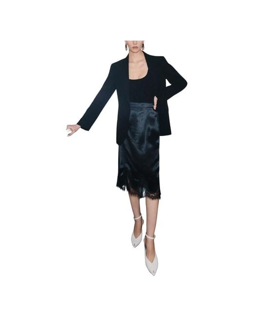 Marella Midi Rok in het Black