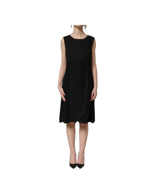 Dolce & Gabbana Black Midi Dresses