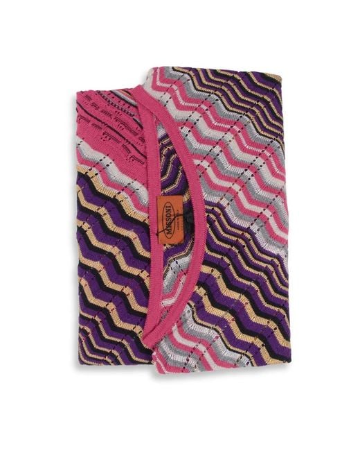 Capes Missoni en coloris Red