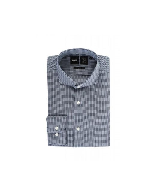 Boss Blue Formal Shirts for men