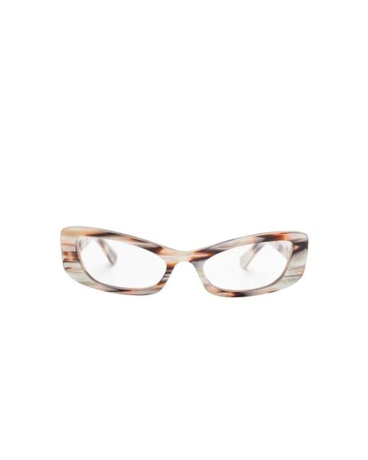 Marni Optical Frame in het Metallic