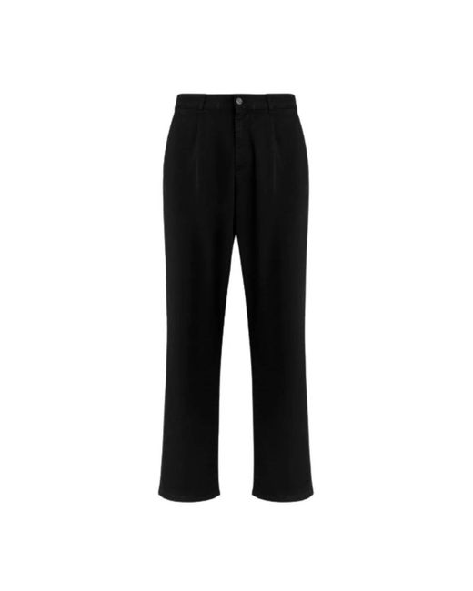 Missoni Black Straight Trousers for men