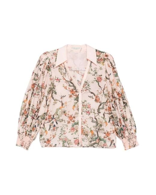 Alice + Olivia Natural Shirts