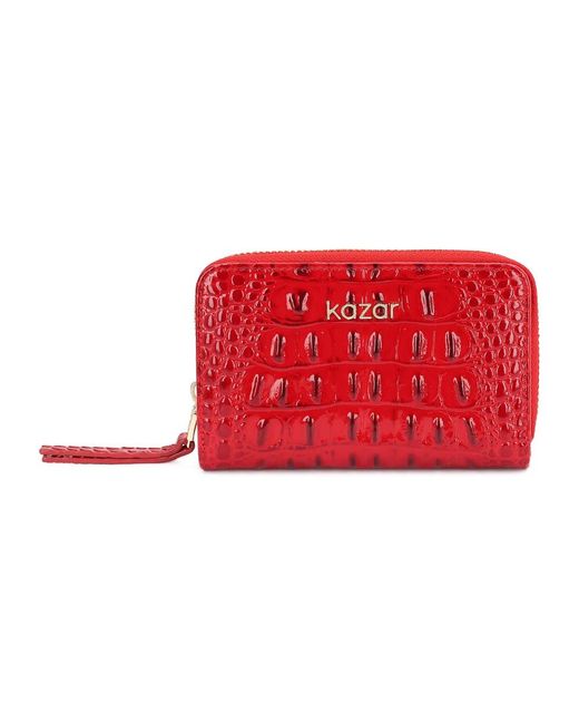 Wallets & Cardholders di Kazar in Red