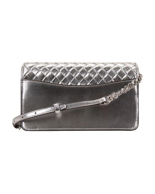 Michael Kors Gray Cross Body Bags
