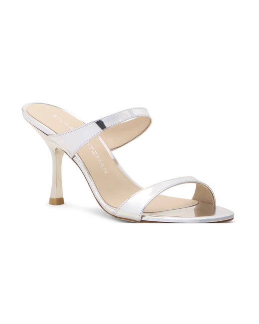 Stuart Weitzman Metallic Nudist Slide 85