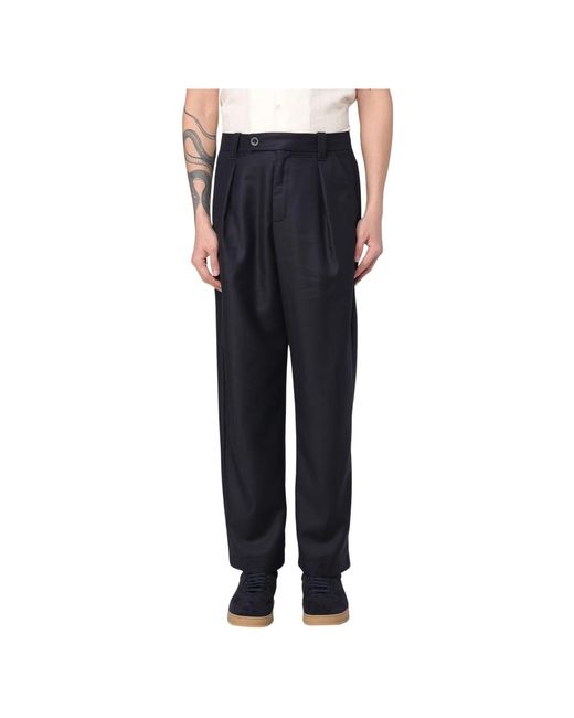A.P.C. Straight Trousers in het Black voor heren