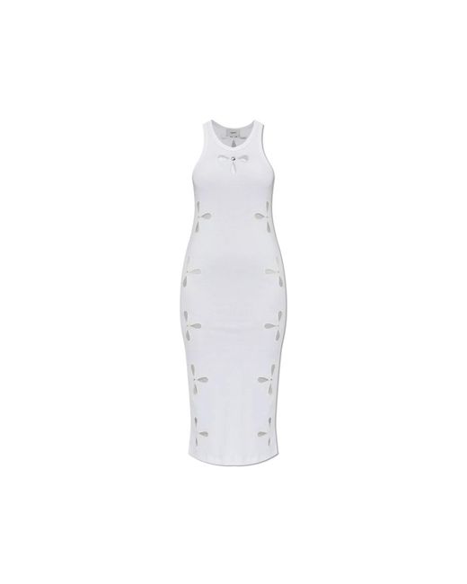 Coperni Midi Dresses in het White