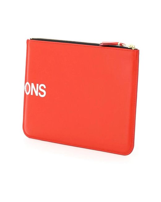 Comme des Garçons Red Clutches for men