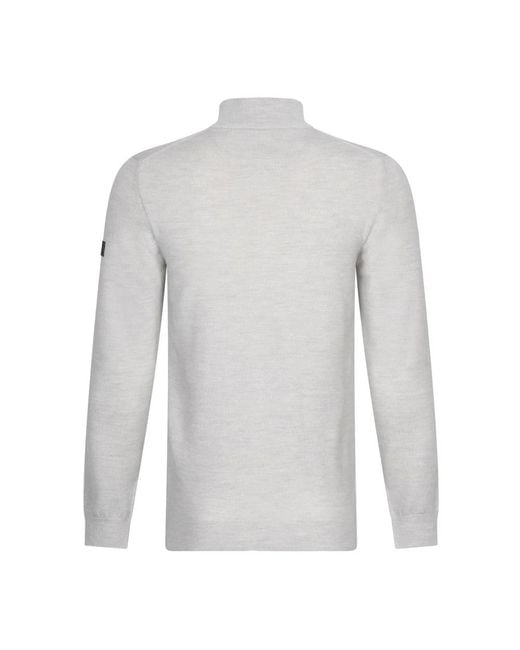 Cavallaro Napoli White Turtlenecks for men